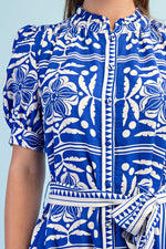 Scarf Print Midi