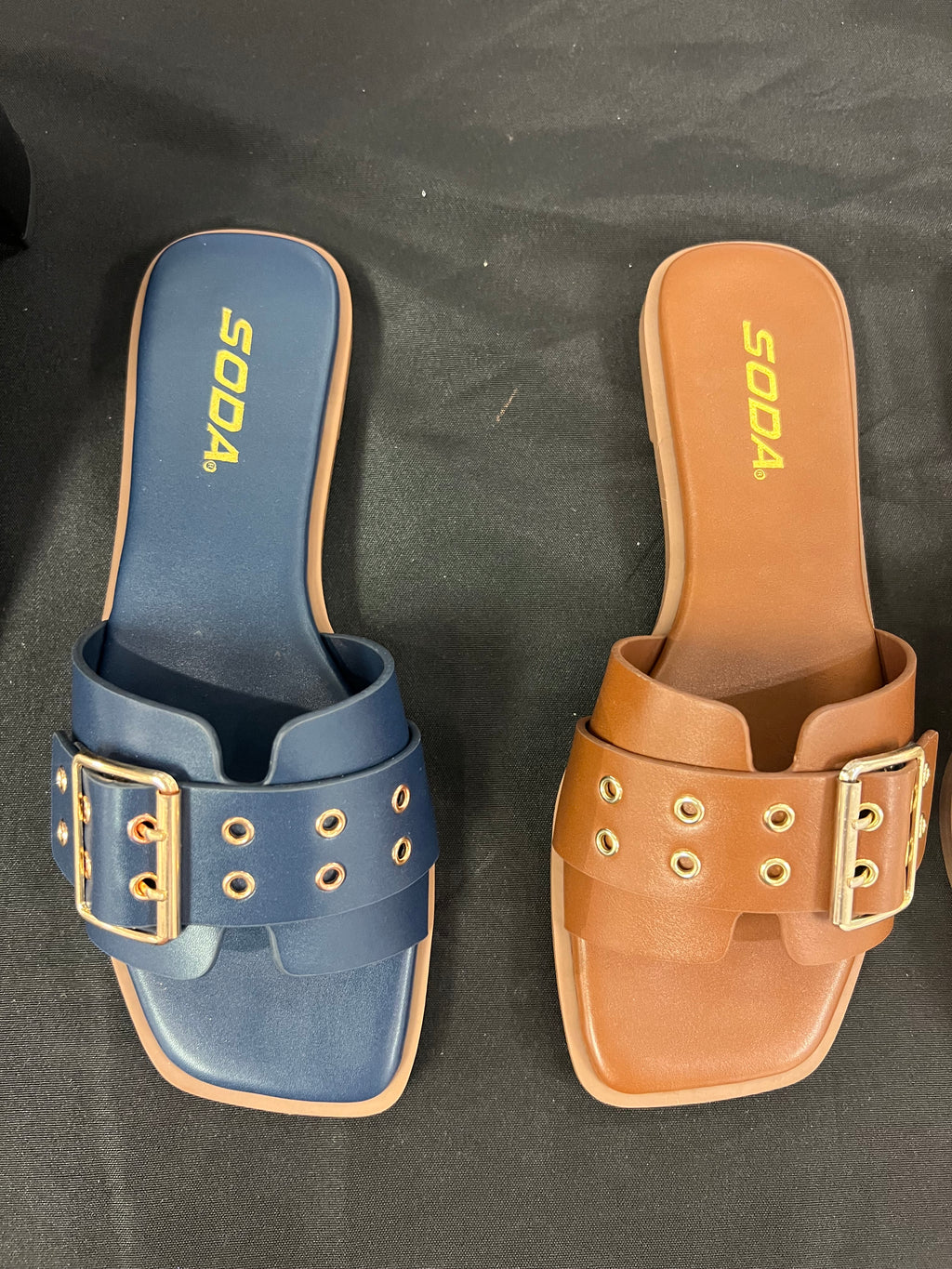 Kendra Buckle Slide