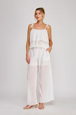 Textured Pleat Top