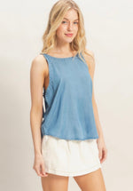 Brooke Denim Top