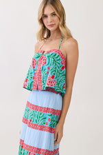 Sutton Halter Crop Top