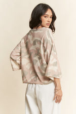 Relaxed Camo Sweater