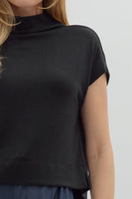 Mock Neck Pullover