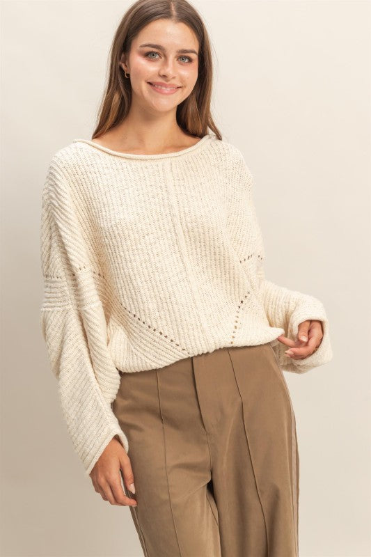 Directional Sweater