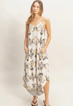 Cleo Floral Print Jumpsuit
