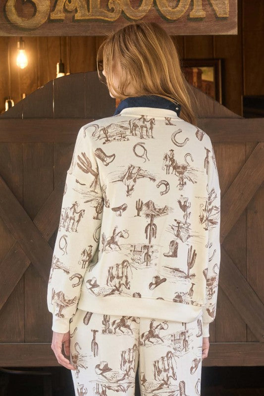 Western Sweatshirt