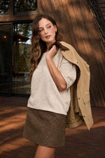 Raw Edge Sweater