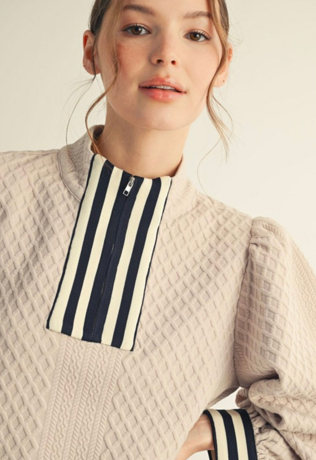 Julia Textured Top