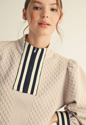 Julia Textured Top