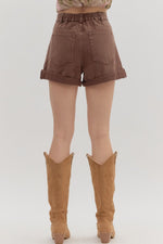 Roll-Up Hem Shorts
