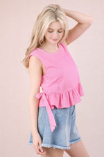 Sadie Side Tie Top