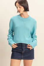 Cropped Classic Sweater