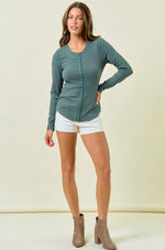 Snap Button Cardigan