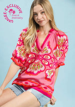 Fab Fuchsia Top