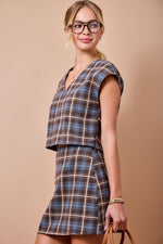 Rivers Plaid Top