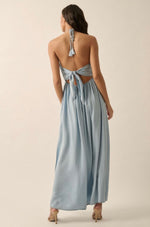 Denim Maxi Dress