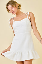 White Tweed Dress