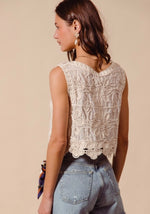 Embroidered Crop