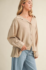 Natural Crinkled Shirt