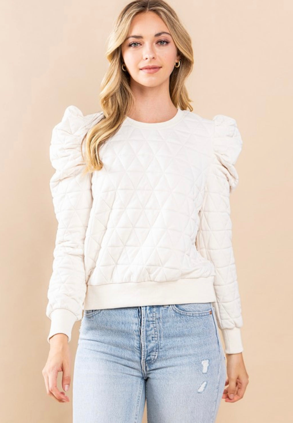 Madison Quilted Pullover