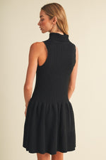 Turtleneck Sweater Dress