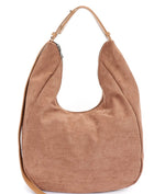 Faux Suede Shoulder Bag