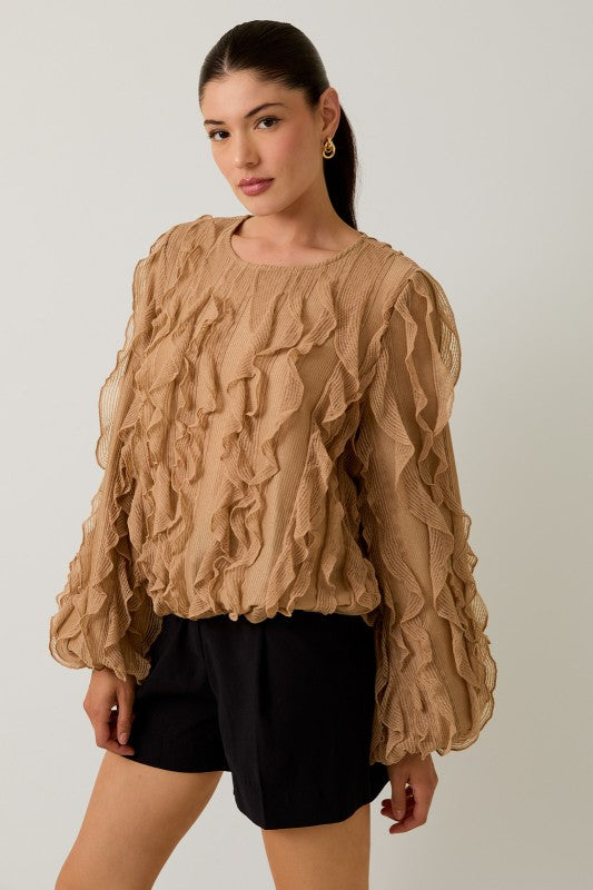 Flirty Waves Top