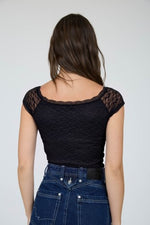 Lace Fitted Top