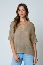 Crochet Knit Top