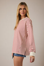 Striped Thermal Top