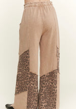 Mineral Wash Patchwork Pants