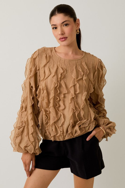 Flirty Waves Top