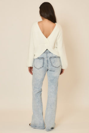 Reversible Twist Sweater