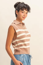 1/2 Zip Sweater Vest