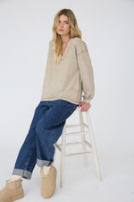 Washed Inverted Top
