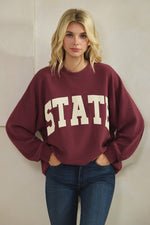 State Textured Top