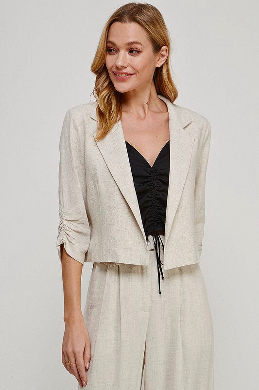 Allie Linen Jacket