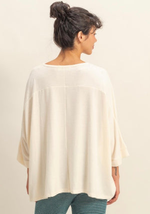 Batwing Oversized Top