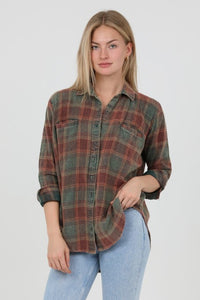 Angie Flannel Shirt