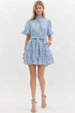 Floral Ruffles Dress