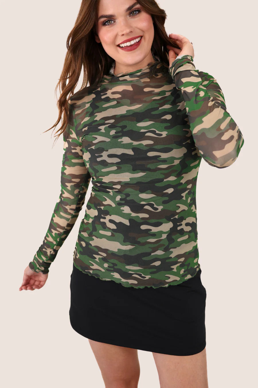 Keigan Camo Top