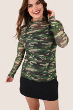 Keigan Camo Top