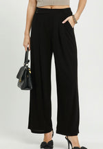 Wide Leg Slacks