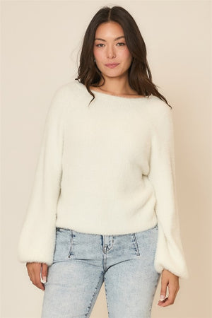 Reversible Twist Sweater