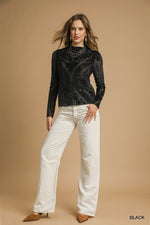 Sheer Burnout Top
