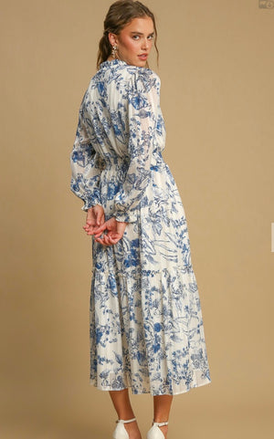 Vintage Toile Dress