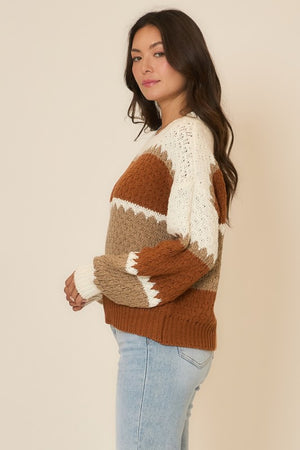 Scallop Knit Sweater