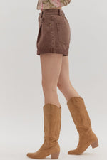 Roll-Up Hem Shorts