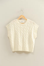 Cable-Knit Vest