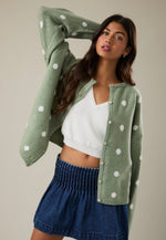 Polka Dot Cardigan